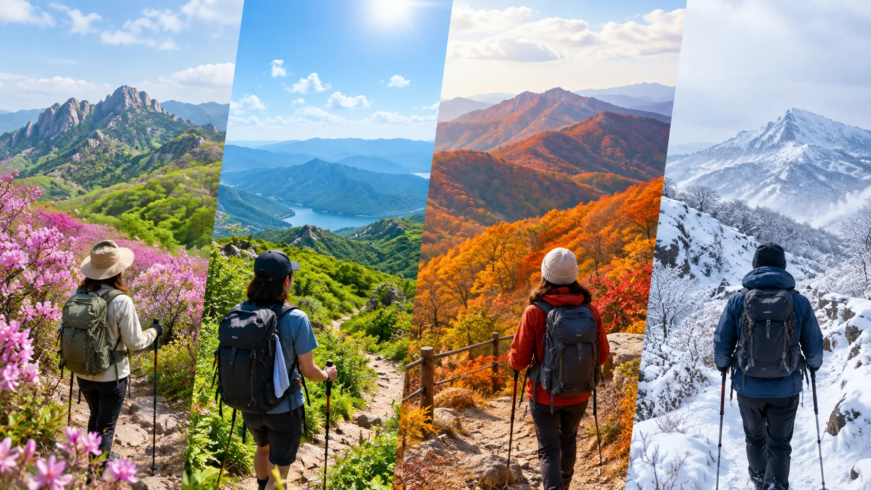 Turn a national park korea hiking search into a seasonal route plan