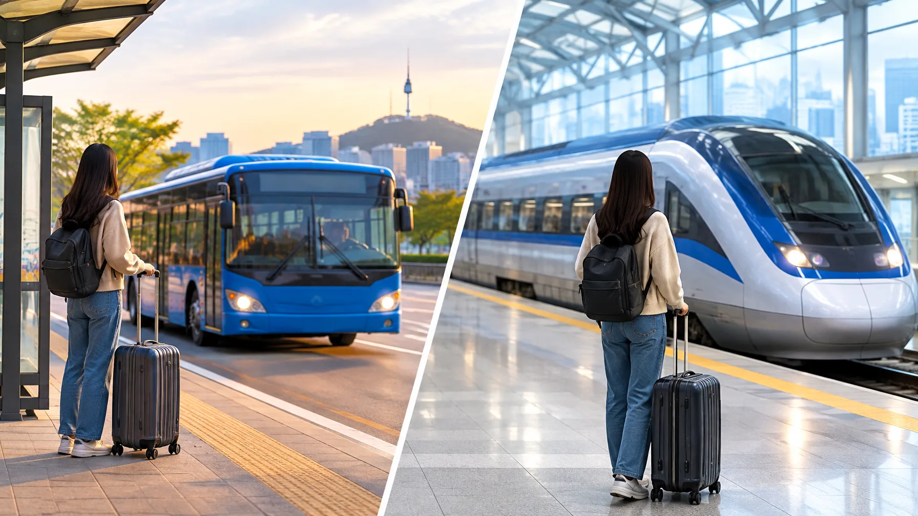 Pick the bus for a nearby stop, AREX for a manageable connection