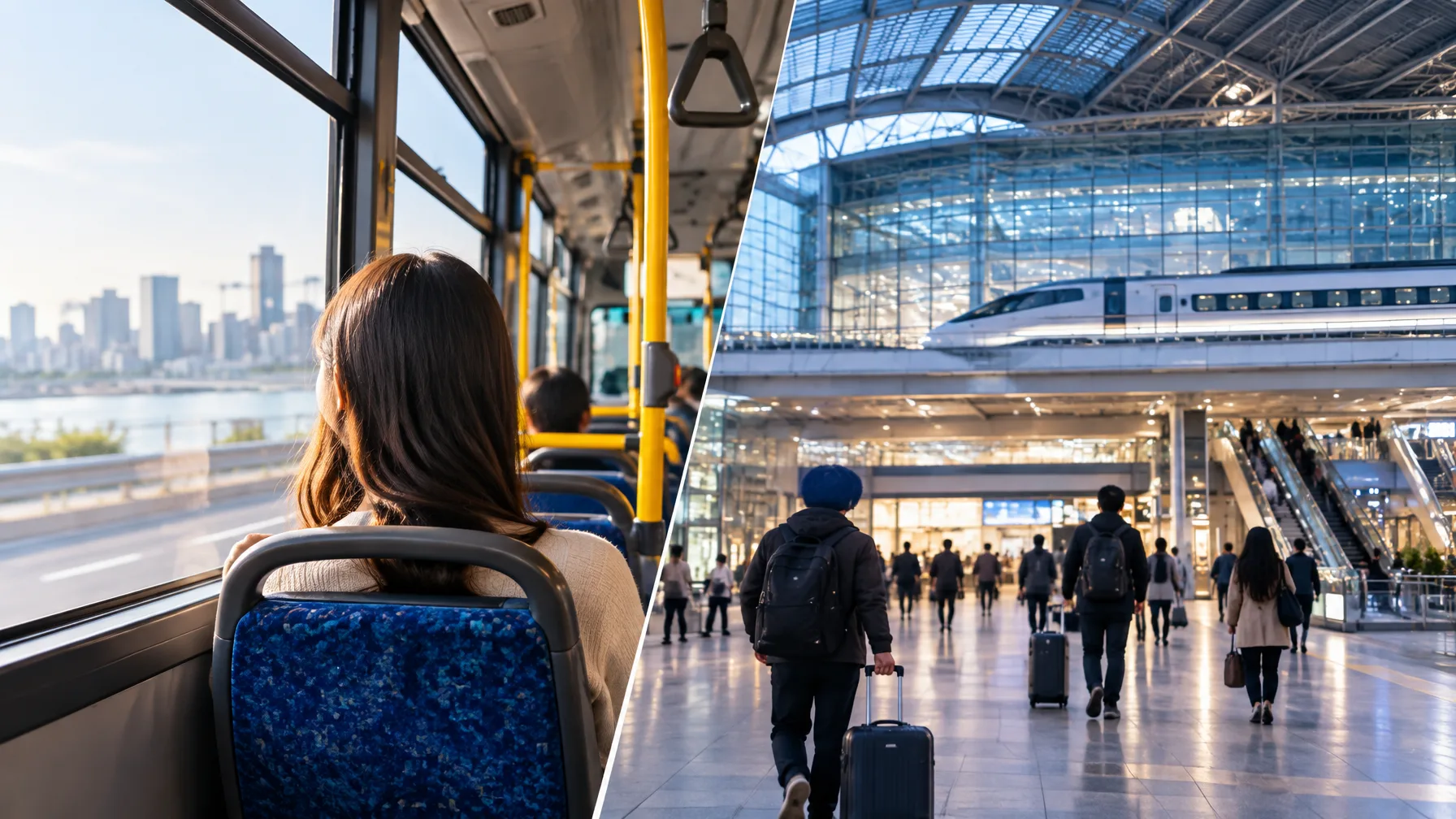 Bus convenience versus the Seoul Station connection